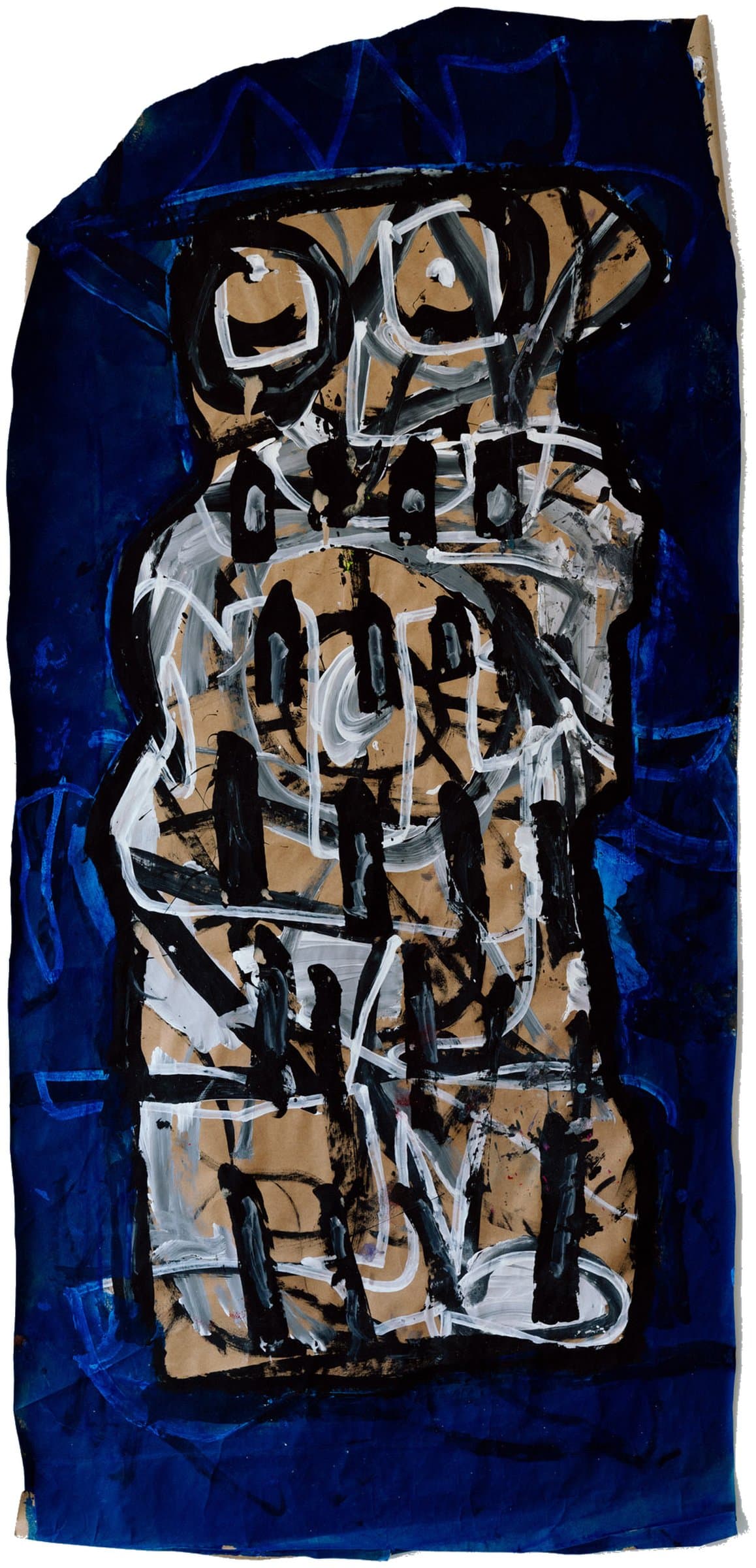 The witness in blue